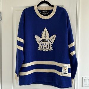 Vintage Maple Leafs knit sweater